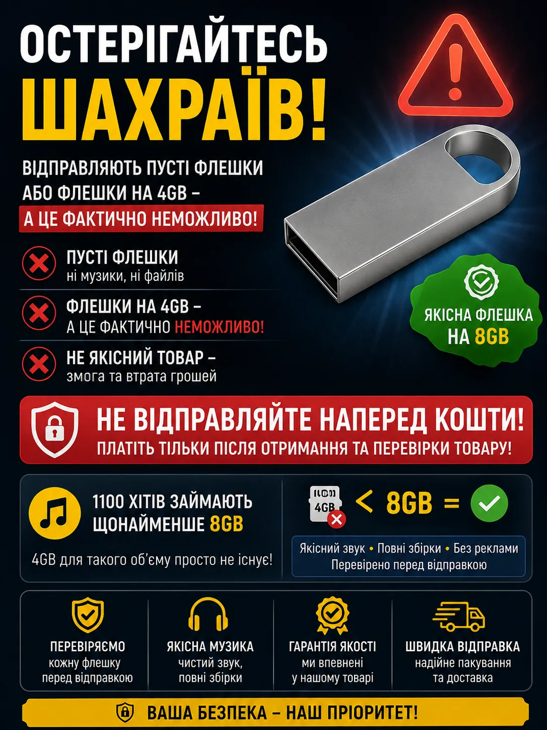 Флешка в автомобілі